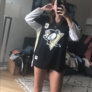 Reebok Pittsburgh Penguins Sidney Crosby Jersey
